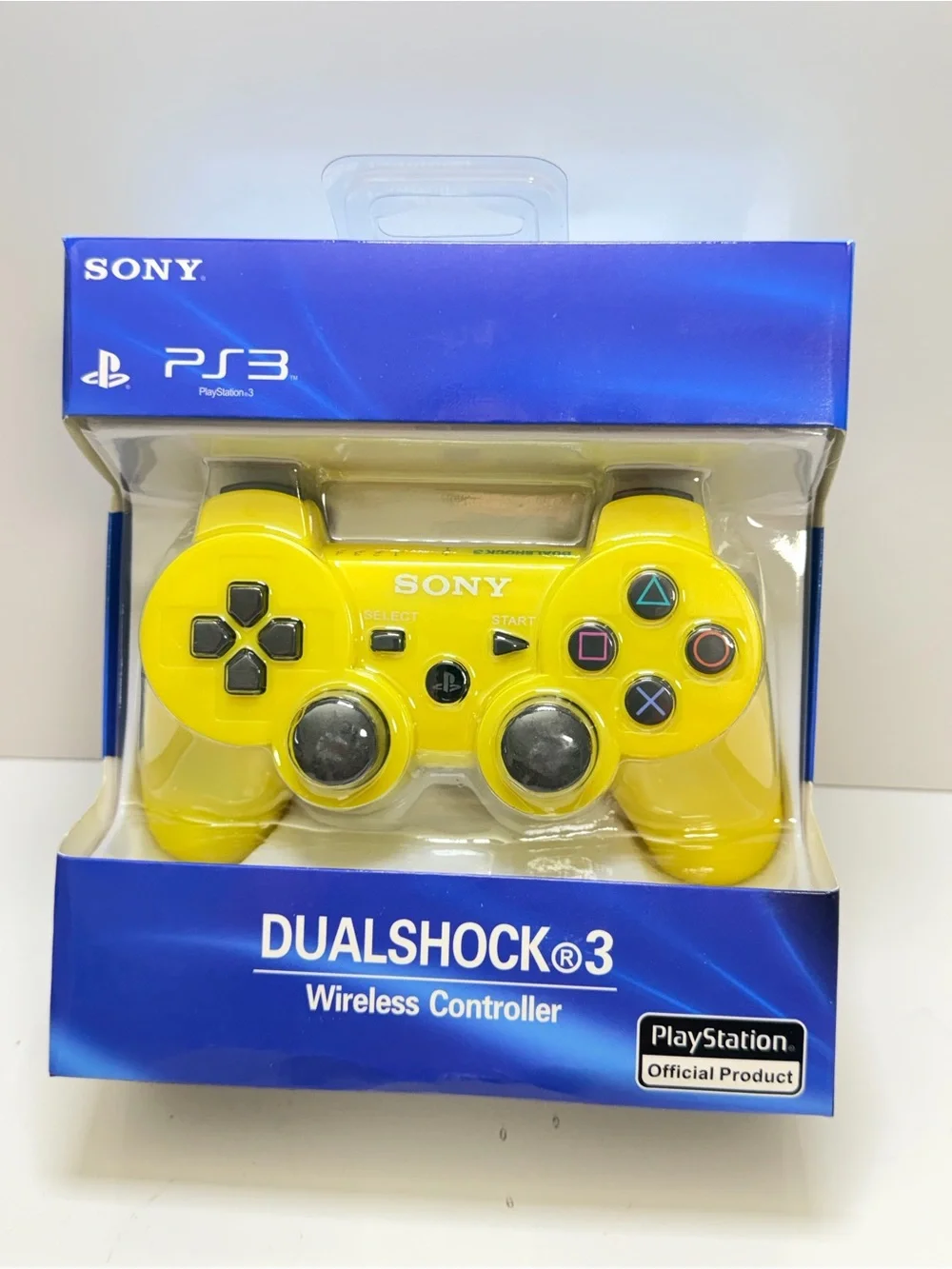 Sony Yellow DualShock 3 PlayStation 3 Wireless Controller
